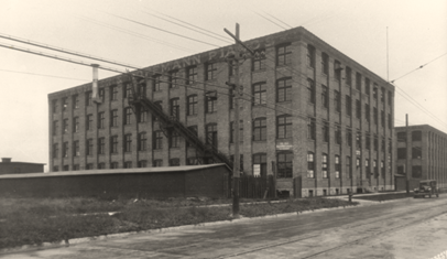 The buildings that would become Stainless Foundry, 1926