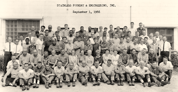 Stainless Foundry Employee Photo 1966